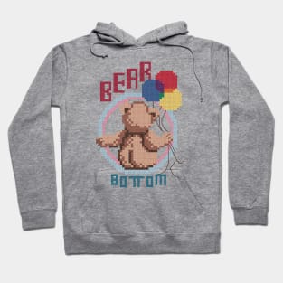 Bear Bottom Cross Stitch Hoodie